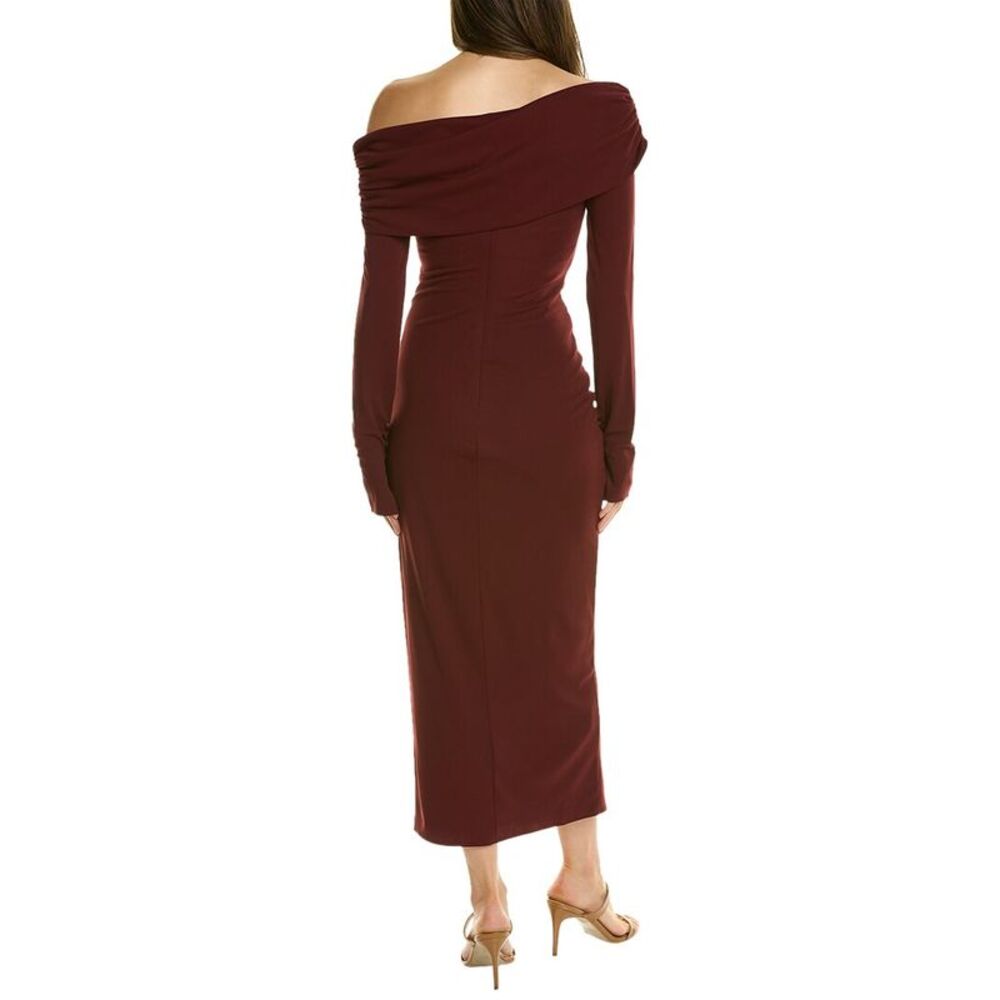 Nicholas Womens  Ascha Midi Dress, Purple - Picture 2 of 3
